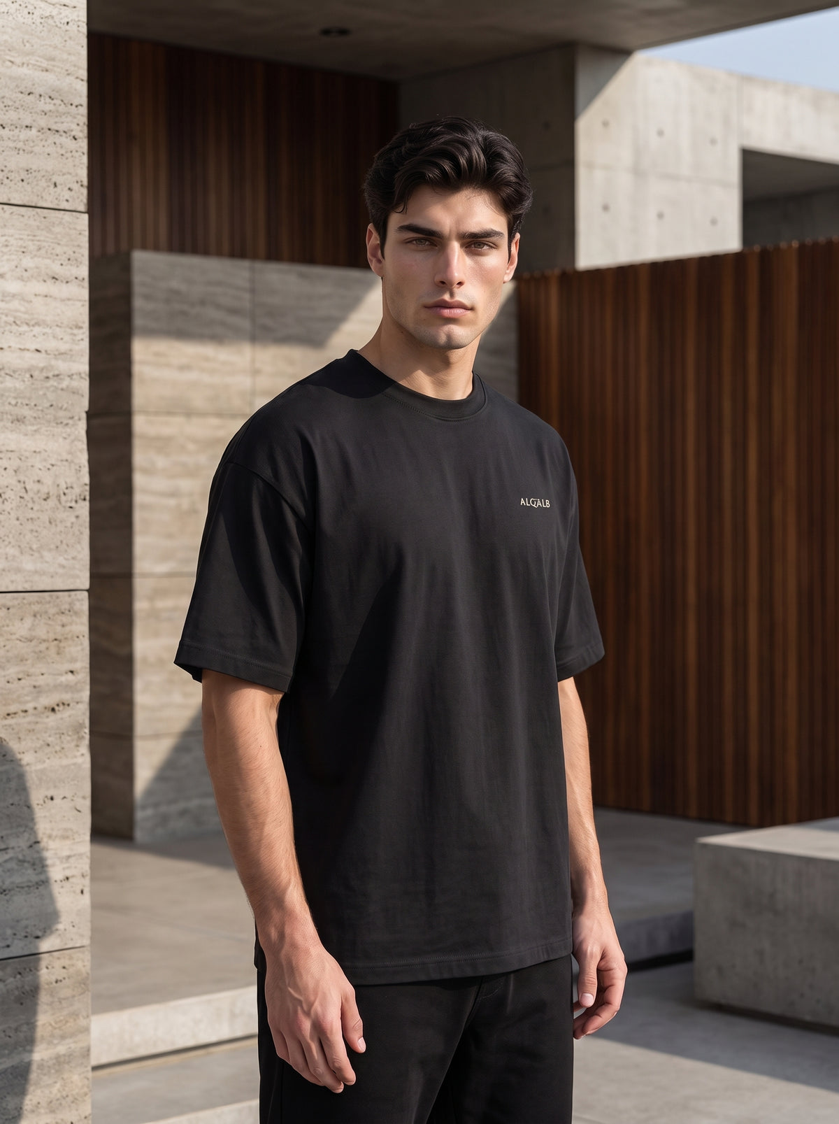 ALQALB "Call Me Muslim" Heavyweight Oversized Tee